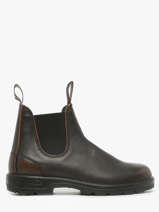 Chelsea Boots Uit Leder Blundstone Bruin men 2440