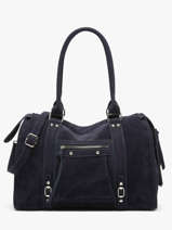 Sac Port paule Velvet Miniprix Bleu velvet F7509