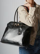 Sac Port paule London Miniprix Noir london KJ620662-vue-porte