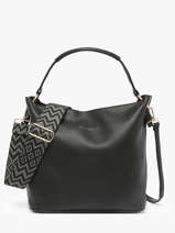 Sac Port paule New Grain Miniprix Noir new grain F6966