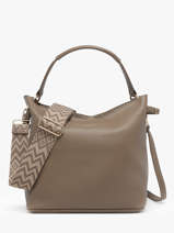 Sac Port paule New Grain Miniprix Marron new grain F6966