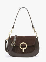 Sac Bandoulire Velvet Caviar Cuir Milano Marron velvet caviar VC25068