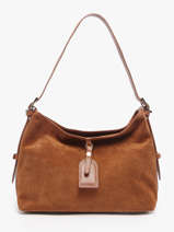 Sac Port� �paule Velvet Caviar Cuir Milano Marron velvet caviar VC250610