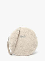 Sac Bandoulire Nathan Cuir Nathan baume Beige nathan S