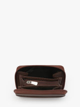 Porte-monnaie Confort Cuir Hexagona Marron confort 463042-vue-porte