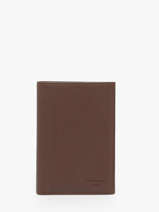 Portefeuille Leder Hexagona Bruin confort 461013