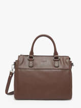 Sac Port Main Confort Cuir Hexagona Marron confort 469844