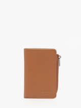 Portefeuille Cuir Hexagona Marron confort 468429