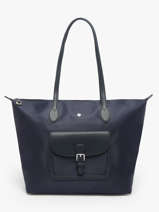 Sac Port� �paule Kiana Nylon Hexagona Bleu kiana 1720181