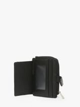 Porte-monnaie Cuir Hexagona Noir confort 468426-vue-porte