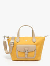 Cross Body Tas Kiana Nylon Hexagona Geel kiana 1720185