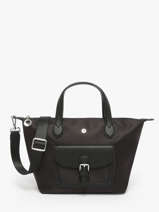 Sac Bandoulire Kiana Nylon Hexagona Noir kiana 1720185