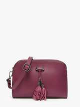 Sac Bandouliere Caviar Cuir Milano Violet caviar CA21101