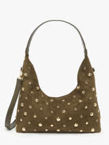 Sac Port� �paule Stud David jones Vert stud CM7869