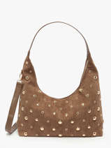 Sac Port paule Stud David jones Marron stud CM7869