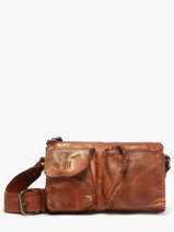 Sac Bandoulire Heritage Cuir Biba Marron heritage KEO1L