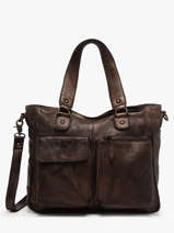 Schoudertas Heritage Leder Biba Bruin heritage KEO2L