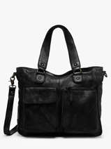 Sac Port paule Heritage Cuir Biba Noir heritage KEO2L