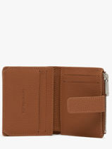 Kaarthouder Met Portemonnee Original Leder Nathan baume Bruin original n 102N-vue-porte