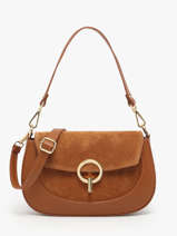Sac Bandoulire Velvet Caviar Cuir Milano Orange velvet caviar VC25069