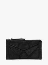 Portefeuille Cuir Biba Noir heritage DON4L