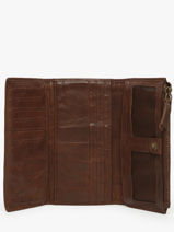 Portefeuille Heritage Leder Biba Bruin heritage POR4L-vue-porte