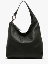 Sac Port paule Leather Cuir Biba Noir leather JAP1L