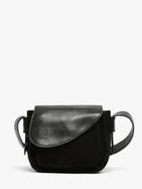 Sac Bandoulire Heritage Cuir Biba Noir heritage BLT2L
