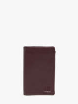 Portefeuille Cuir Biba Violet wallet SFM4L