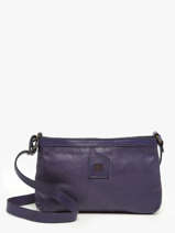 Sac Bandouli�re Heritage Cuir Biba Violet heritage BT37