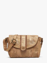 Sac Bandoulire Heritage Cuir Biba Rouge heritage KAY1L