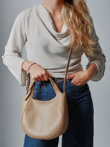 Longchamp Le foulonn Sac port main Marron-vue-porte