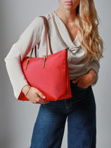 Sac Shopping S Keaton 26 Nylon Lauren ralph lauren Rouge chadwick 31916737-vue-porte