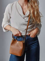 Sac Bandoulire Reese Cuir Lauren ralph lauren Marron reese 31969365