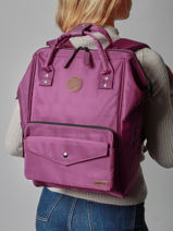Sac  Dos Adventurer Medium Cabaia Violet adventurer BAGS-vue-porte