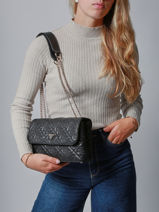 Sac Port� �paule Adelasia Guess Noir adelasia QL965821-vue-porte