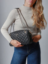 Sac Port� �paule Giully Guess Noir giully QG967308-vue-porte