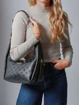 Sac Port paule Phoebe Guess Beige phoebe PD966502-vue-porte