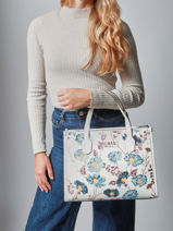 Sac  Main Zaria Guess Blanc zaria KF733022-vue-porte