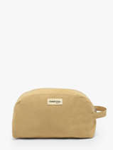 La Trousse De Toilette Hermel Coton Recycl� Rivedroite Beige timeless HERMETIM