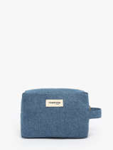 La Trousse Tournelles Xl Coton Recycl Rivedroite Bleu timeless TOURXTIM