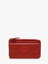 Portefeuille Cuir Biba Marron heritage BT34