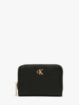 Portefeuille Minimal Mono Calvin klein jeans Noir minimal mono 4F1064G