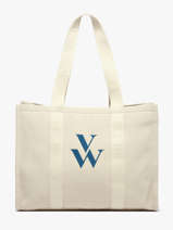 Sac Port paule A4 Cabas Vanessa wu Beige cabas MA0135