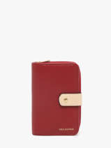 Portefeuille Hexagona Rouge merline 258455
