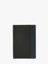 Portefeuille Cuir Hexagona Noir duo 687808