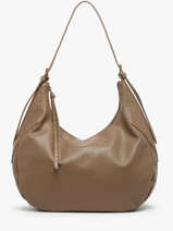 Sac Port� �paule Studs Miniprix Beige studs 2342