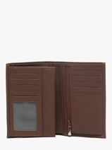 Portefeuille Leder Hexagona Bruin confort 461009-vue-porte