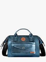 Sac Bandoulire Crossbody Polyester Cabaia Bleu crossbody L