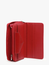 Portefeuille Lancaster Rood maya 1-vue-porte